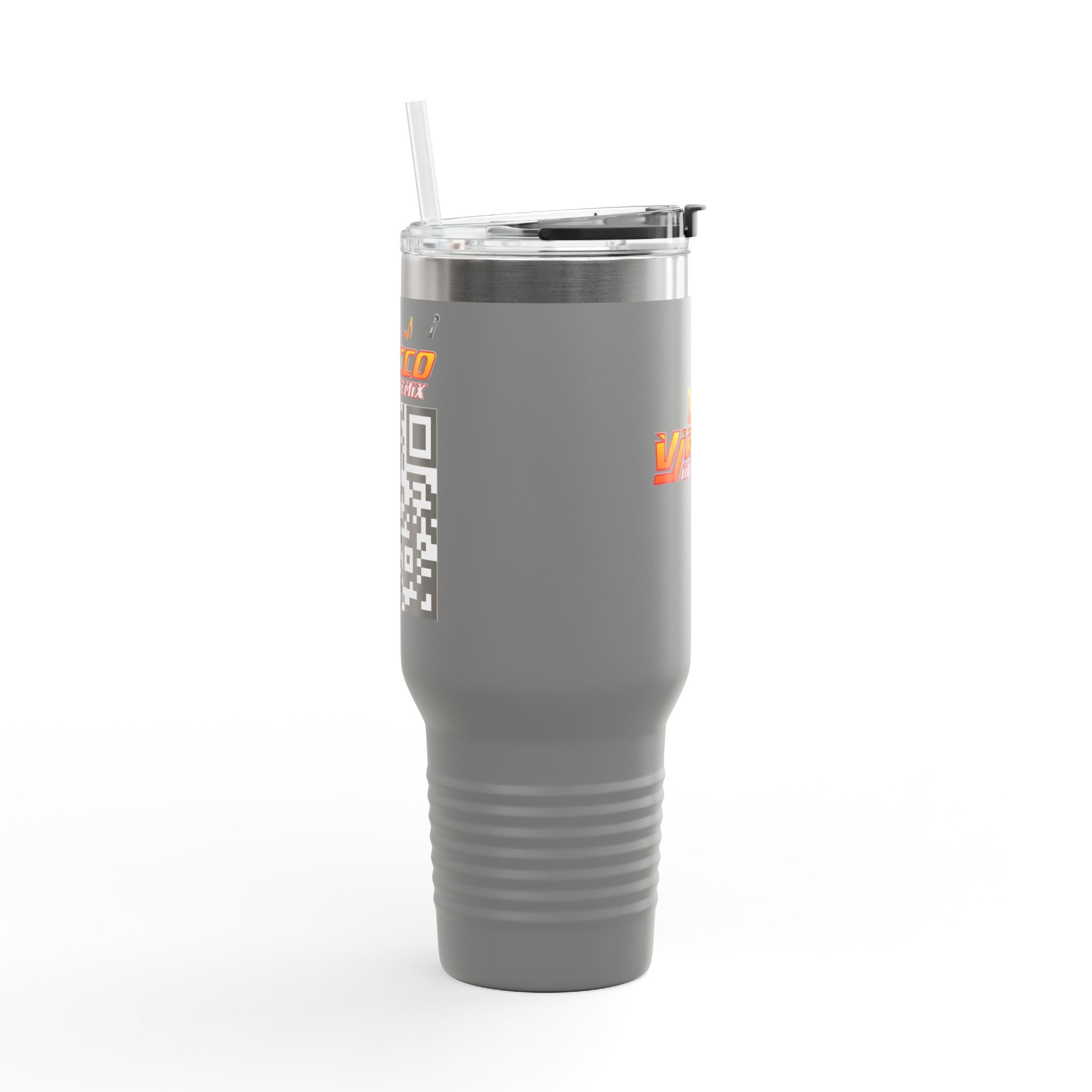 "VJ Ricco"🎤 Insulated Travel Mug - 40oz | Perfect for Music Lovers & On-the-Go Refreshments